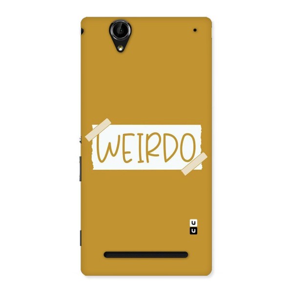Simple Weirdo Back Case for Sony Xperia T2