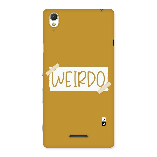 Simple Weirdo Back Case for Sony Xperia T3