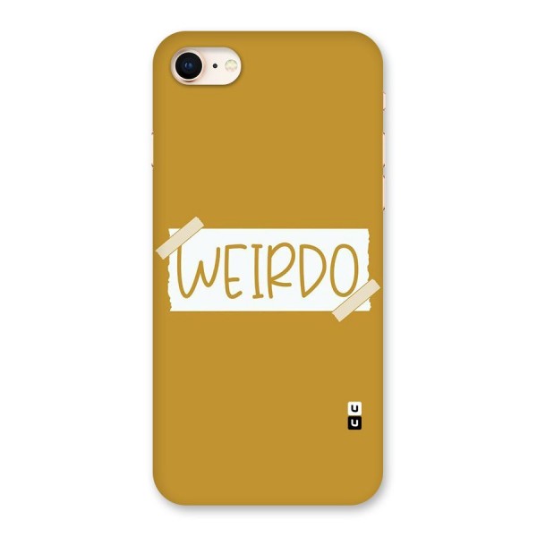 Simple Weirdo Back Case for iPhone 8
