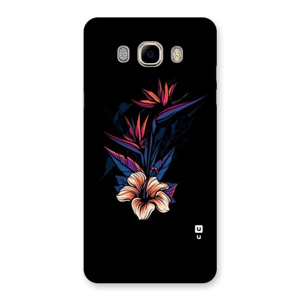 Single Painted Flower Back Case for Samsung Galaxy J7 2016
