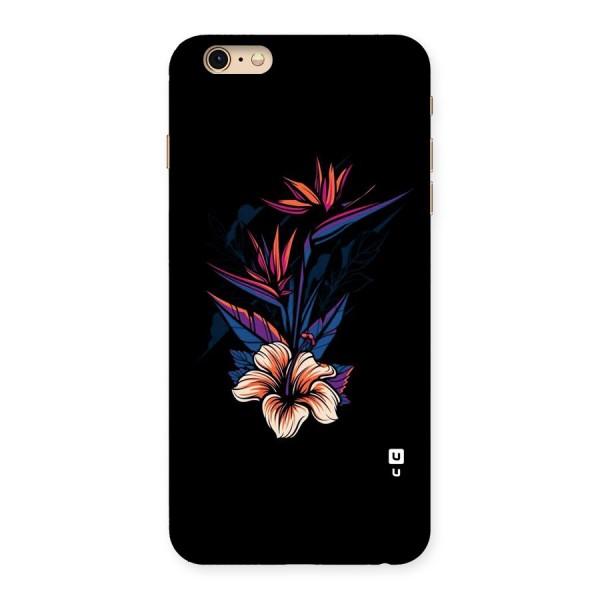 Single Painted Flower Back Case for iPhone 6 Plus 6S Plus