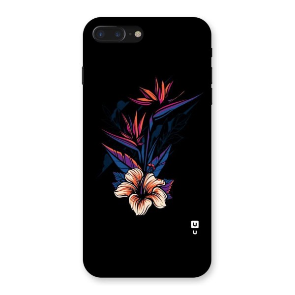 Single Painted Flower Back Case for iPhone 7 Plus