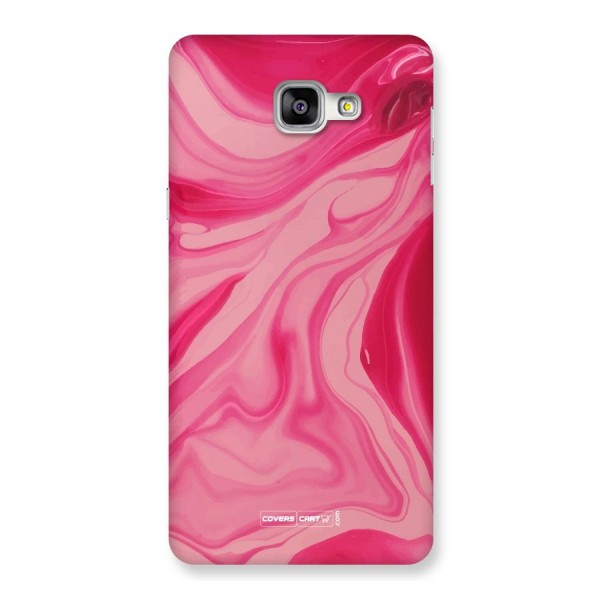 Sizzling Pink Marble Texture Back Case for Galaxy A9