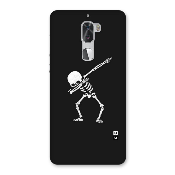 Skeleton Dab White Back Case for Coolpad Cool 1