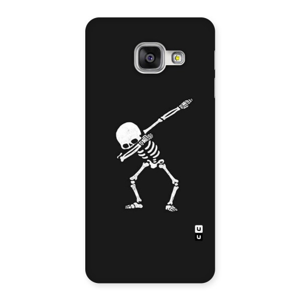 Skeleton Dab White Back Case for Galaxy A3 2016