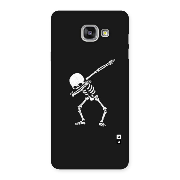 Skeleton Dab White Back Case for Galaxy A7 2016