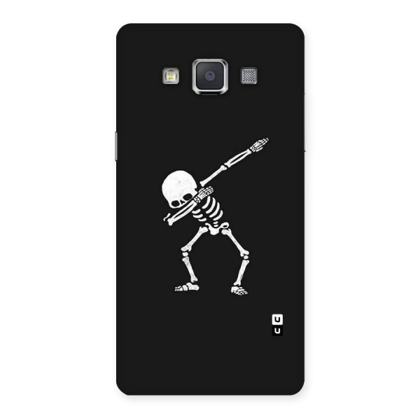 Skeleton Dab White Back Case for Galaxy Grand Max