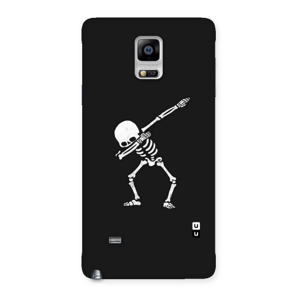 Skeleton Dab White Back Case for Galaxy Note 4