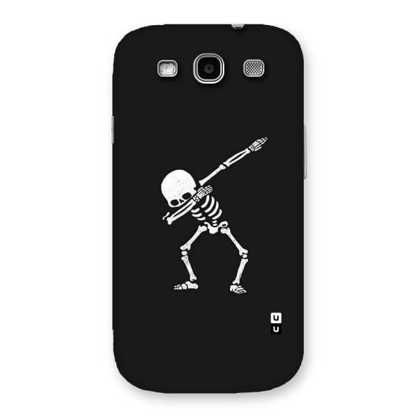 Skeleton Dab White Back Case for Galaxy S3