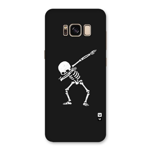 Skeleton Dab White Back Case for Galaxy S8
