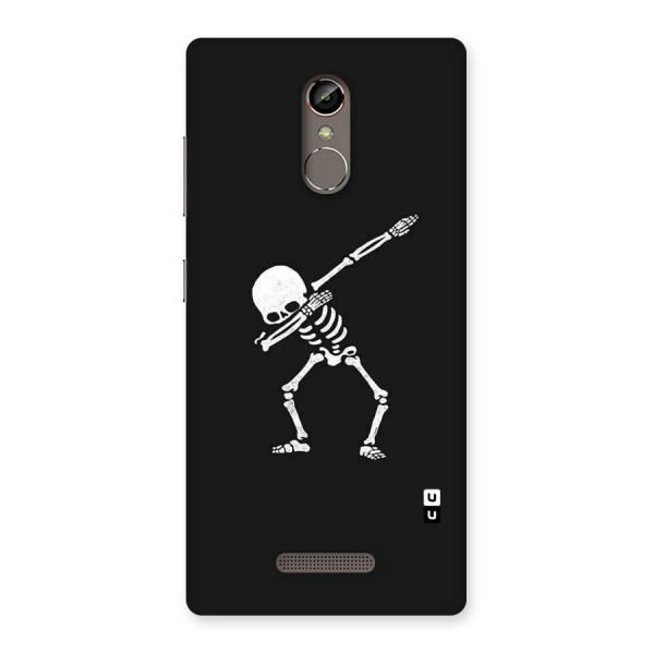 Skeleton Dab White Back Case for Gionee S6s