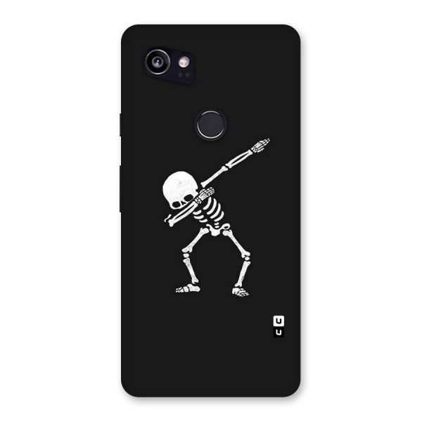 Skeleton Dab White Back Case for Google Pixel 2 XL