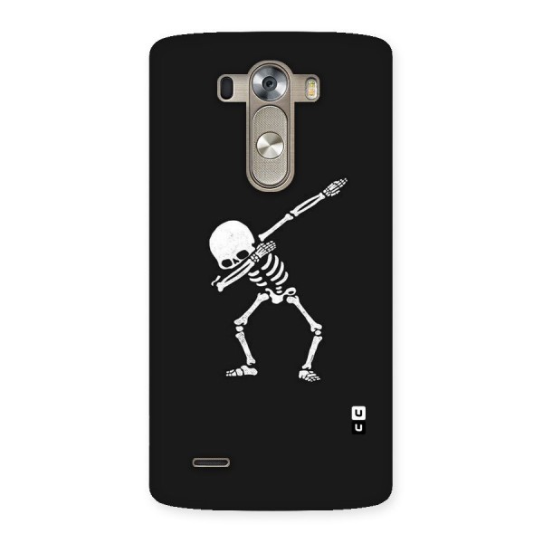 Skeleton Dab White Back Case for LG G3