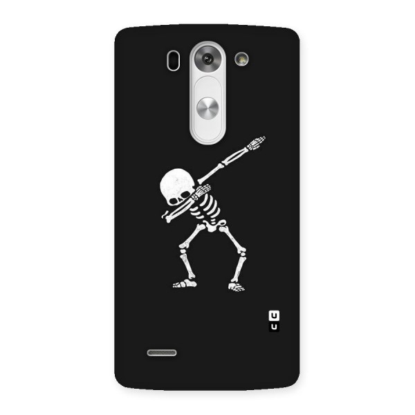 Skeleton Dab White Back Case for LG G3 Beat