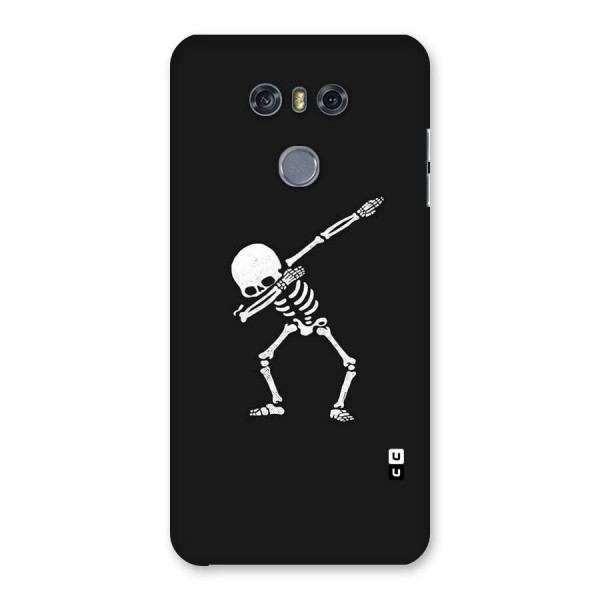 Skeleton Dab White Back Case for LG G6