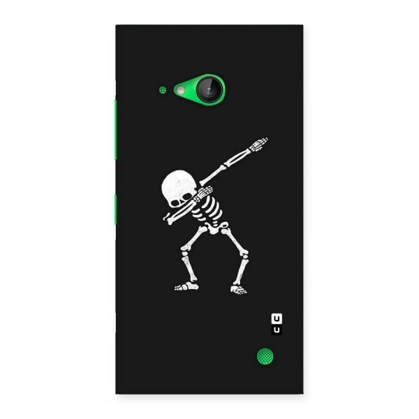 Skeleton Dab White Back Case for Lumia 730