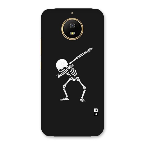 Skeleton Dab White Back Case for Moto G5s