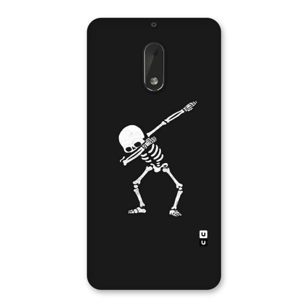 Skeleton Dab White Back Case for Nokia 6