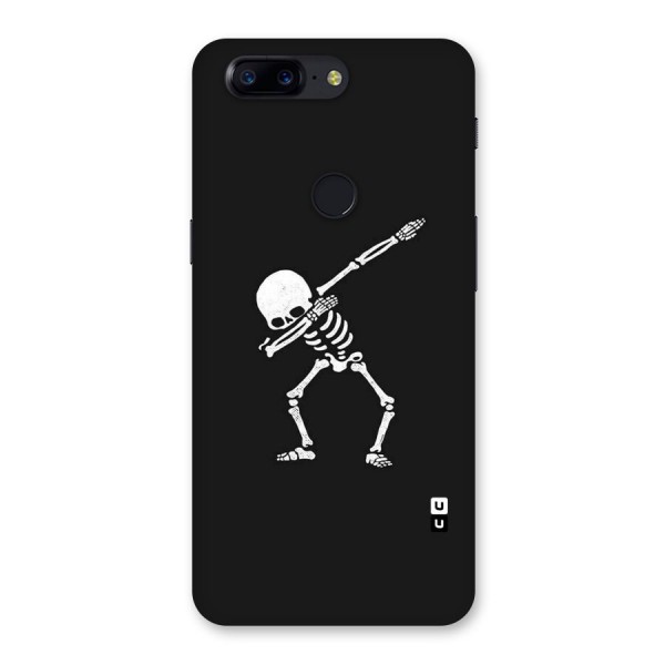 Skeleton Dab White Back Case for OnePlus 5T