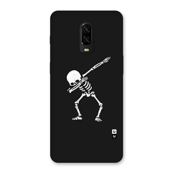 Skeleton Dab White Back Case for OnePlus 6T