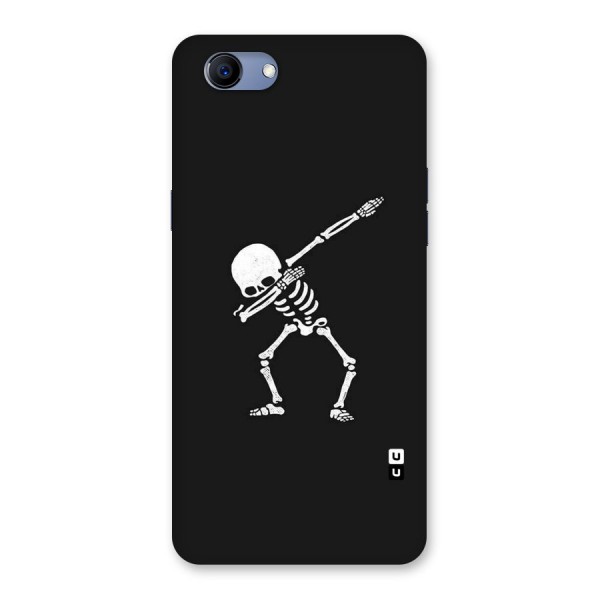 Skeleton Dab White Back Case for Oppo Realme 1