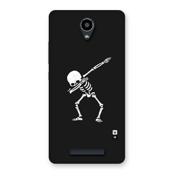 Skeleton Dab White Back Case for Redmi Note 2