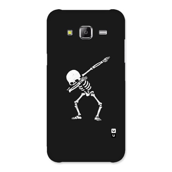Skeleton Dab White Back Case for Samsung Galaxy J2 Prime