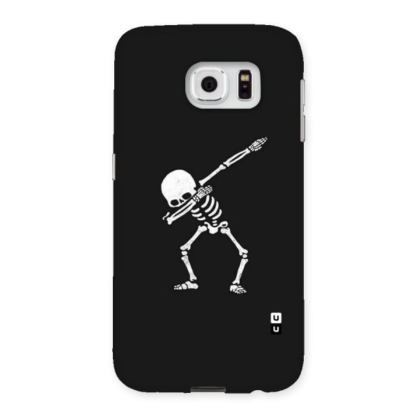 Skeleton Dab White Back Case for Samsung Galaxy S6
