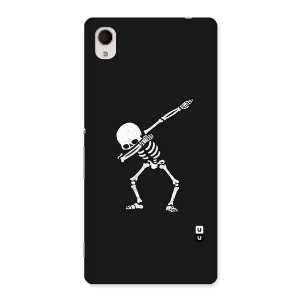 Skeleton Dab White Back Case for Sony Xperia M4