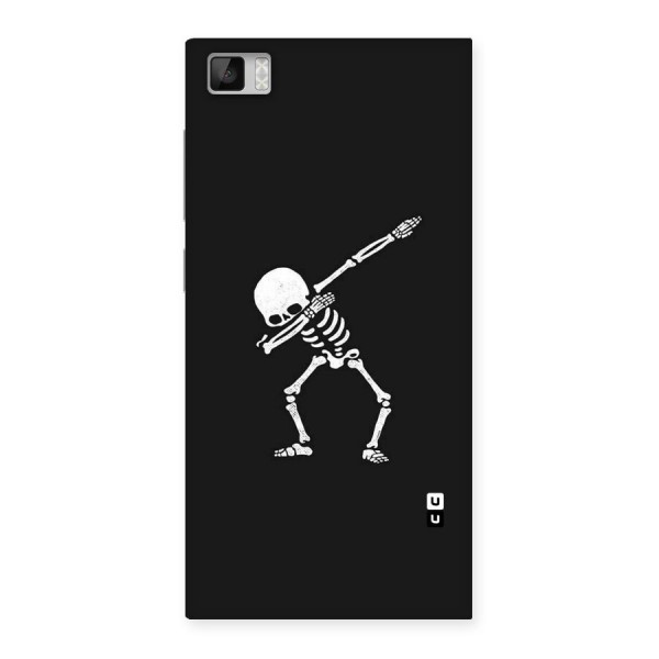 Skeleton Dab White Back Case for Xiaomi Mi3