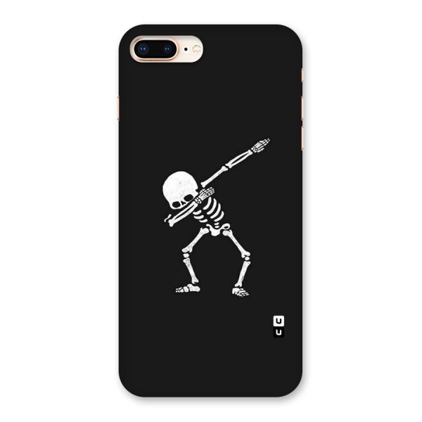 Skeleton Dab White Back Case for iPhone 8 Plus