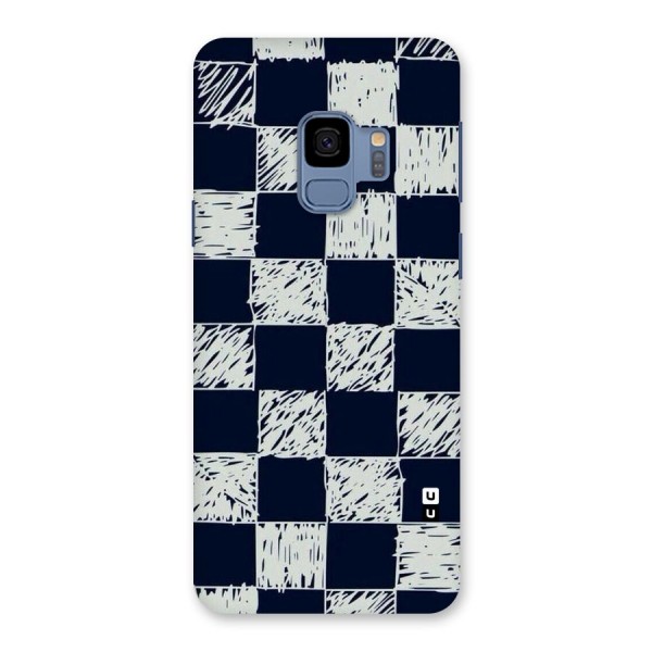 Sketchy Check Design Back Case for Galaxy S9