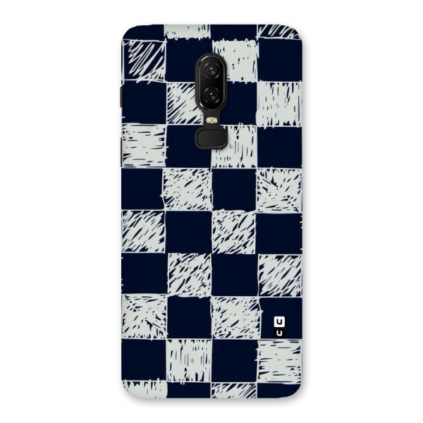 Sketchy Check Design Back Case for OnePlus 6
