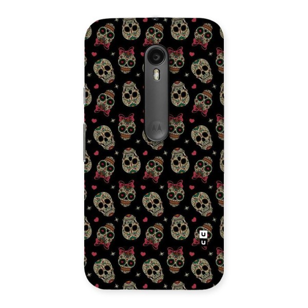 Skull Pattern Back Case for Moto G3