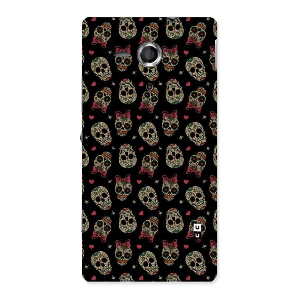 Skull Pattern Back Case for Sony Xperia SP