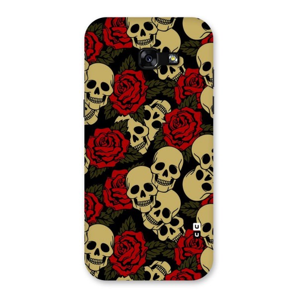 Skulled Roses Back Case for Galaxy A5 2017