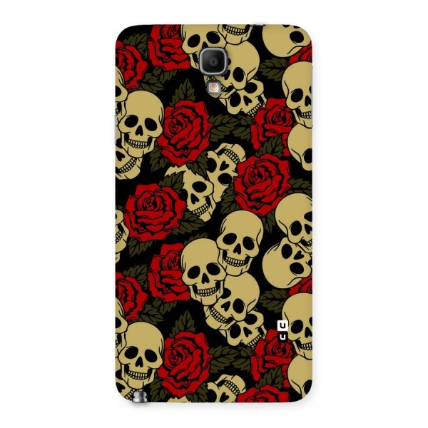 Skulled Roses Back Case for Galaxy Note 3 Neo