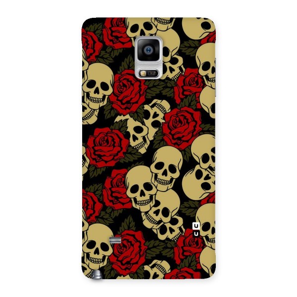 Skulled Roses Back Case for Galaxy Note 4