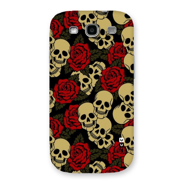 Skulled Roses Back Case for Galaxy S3