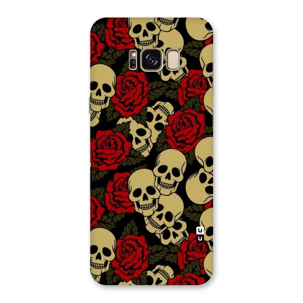 Skulled Roses Back Case for Galaxy S8 Plus