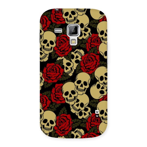 Skulled Roses Back Case for Galaxy S Duos