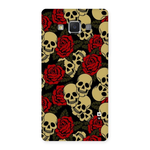 Skulled Roses Back Case for Samsung Galaxy A5