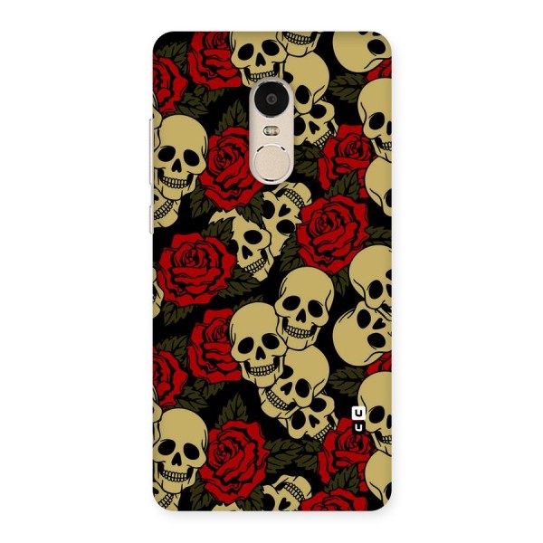 Skulled Roses Back Case for Xiaomi Redmi Note 4