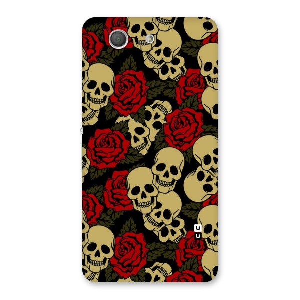 Skulled Roses Back Case for Xperia Z3 Compact