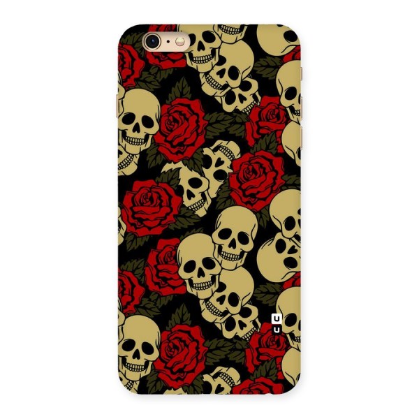 Skulled Roses Back Case for iPhone 6 Plus 6S Plus