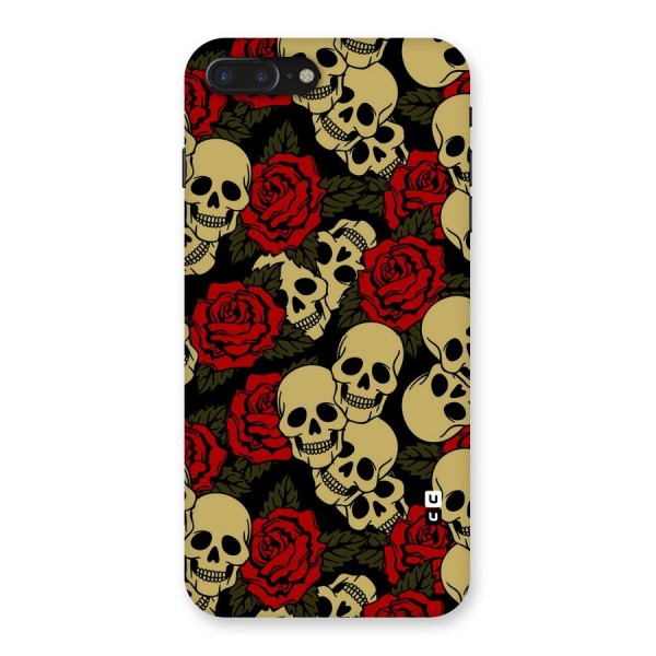 Skulled Roses Back Case for iPhone 7 Plus