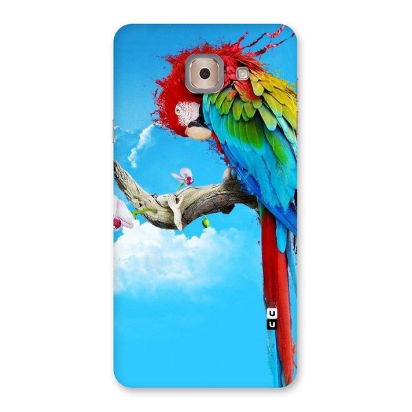 Sky Parrot Back Case for Galaxy J7 Max