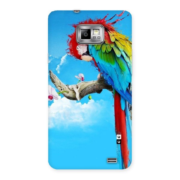 Sky Parrot Back Case for Galaxy S2