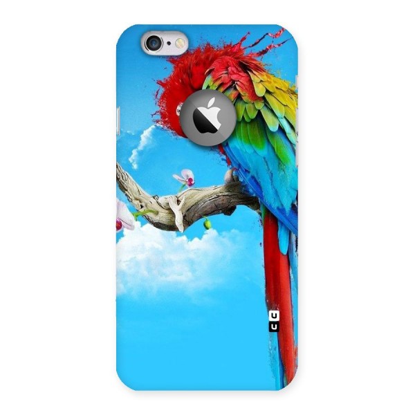 Sky Parrot Back Case for iPhone 6 Logo Cut