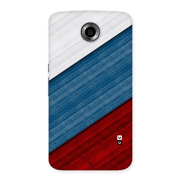 Slant Beautiful Stripe Back Case for Nexsus 6